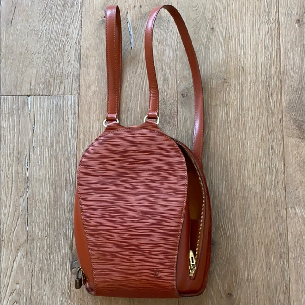 Rare Louis Vuitton Mabillon Epi Leather Backpack